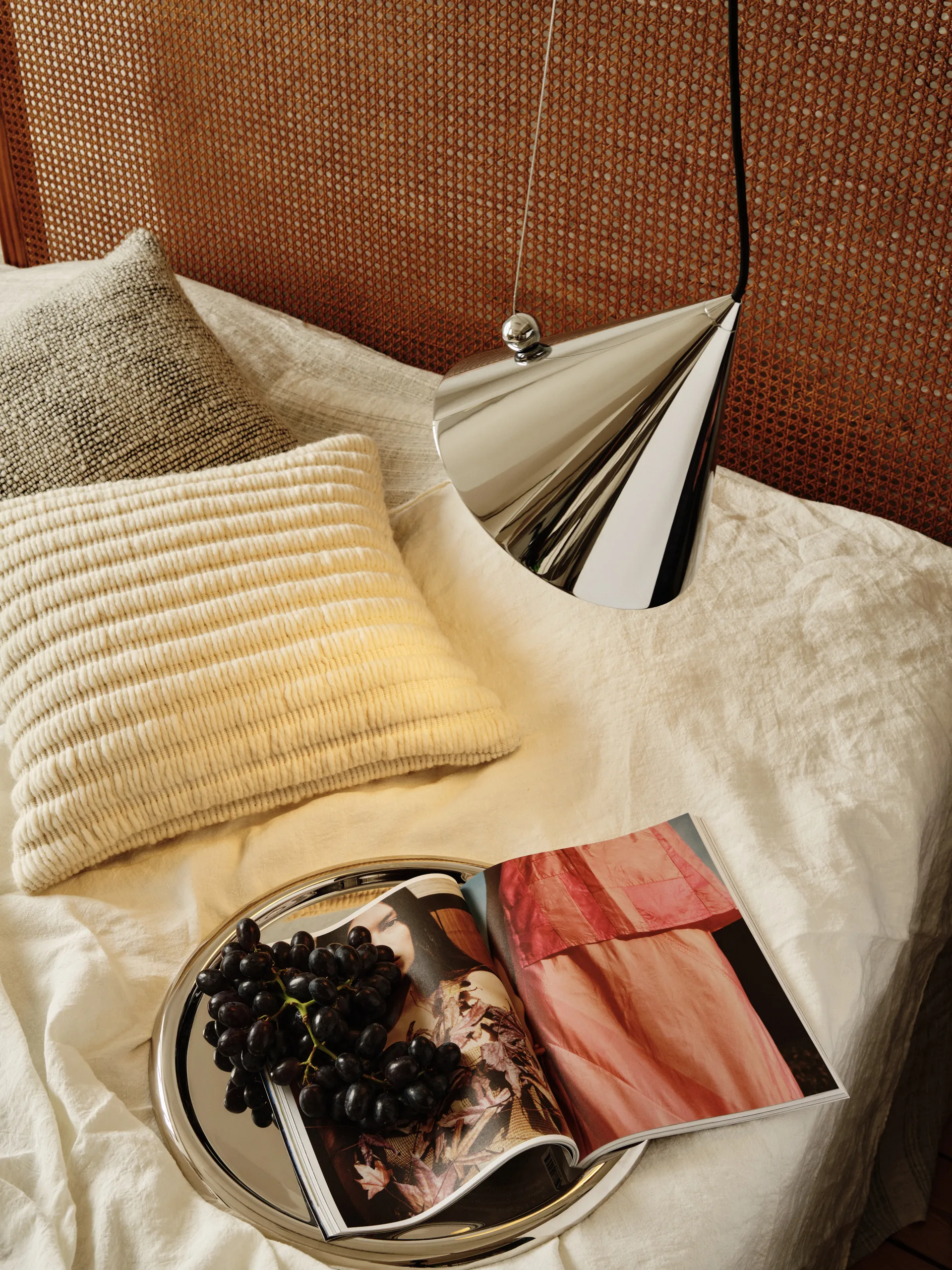 Ridge pute 45x45 cm, Natural Tom Dixon