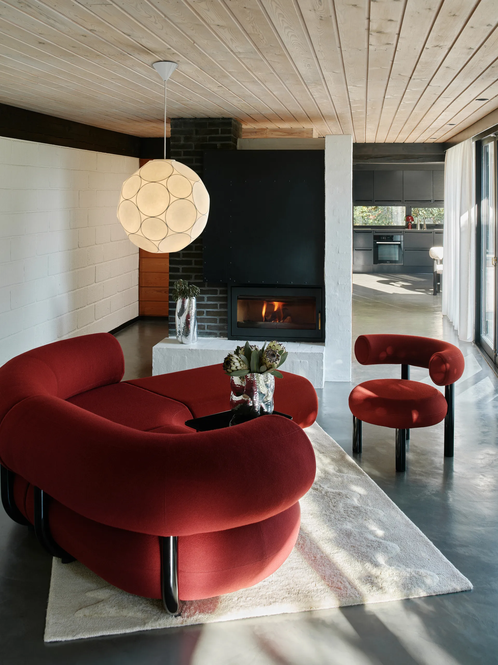 Soft pendel Ø45 cm, White Tom Dixon