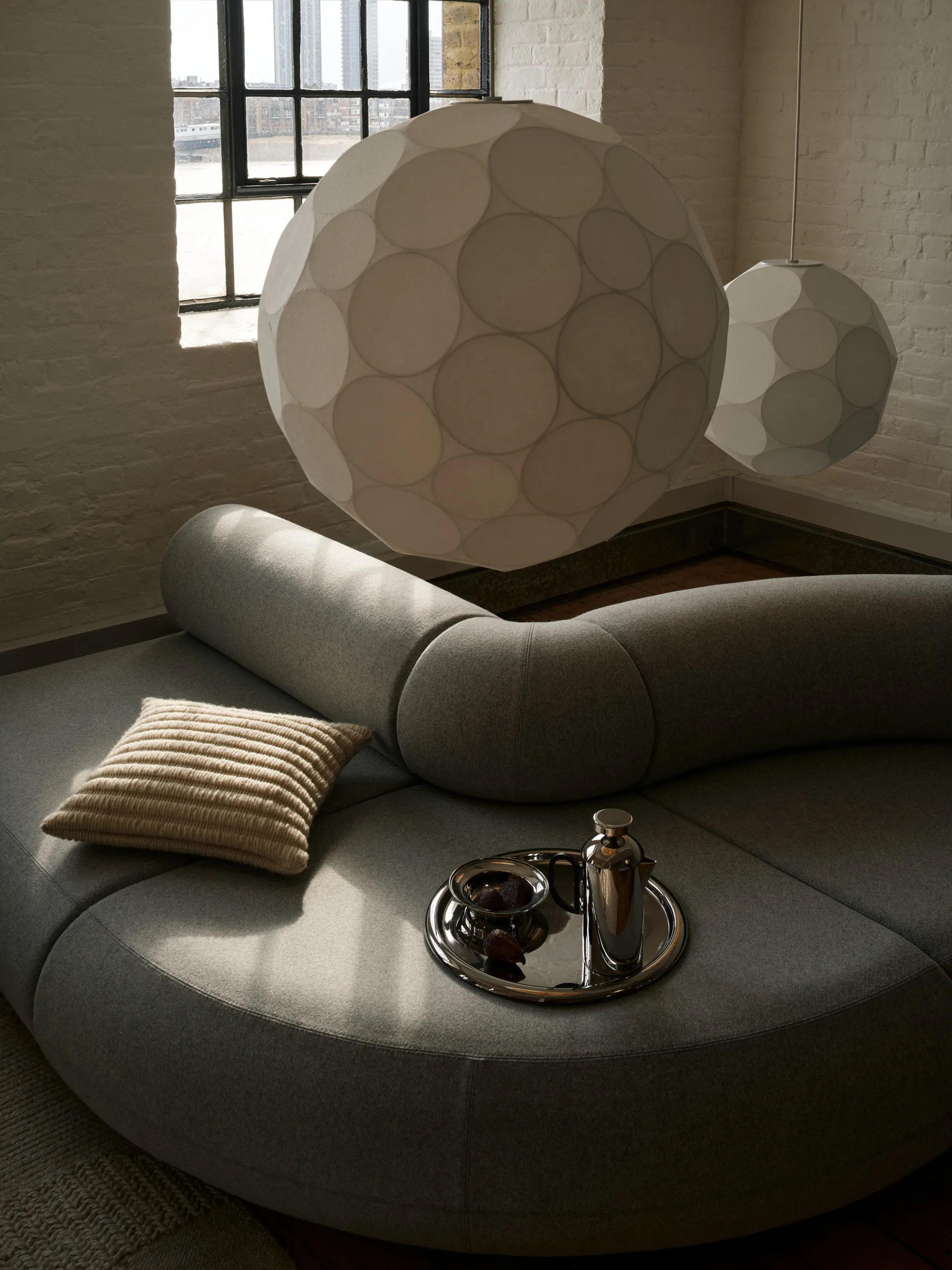 Soft pendel Ø60 cm, White Tom Dixon