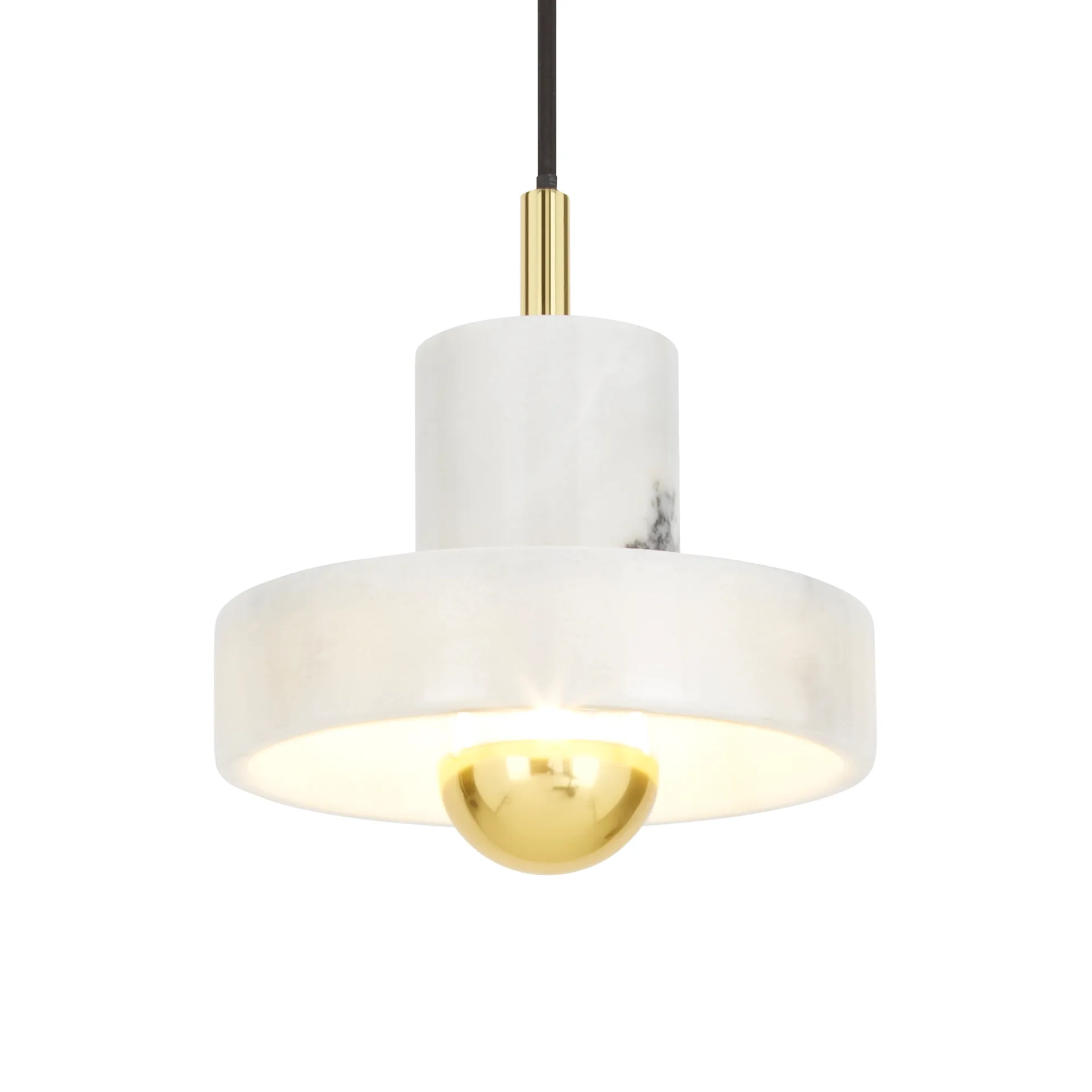 Stone pendel, Hvit marmor Tom Dixon