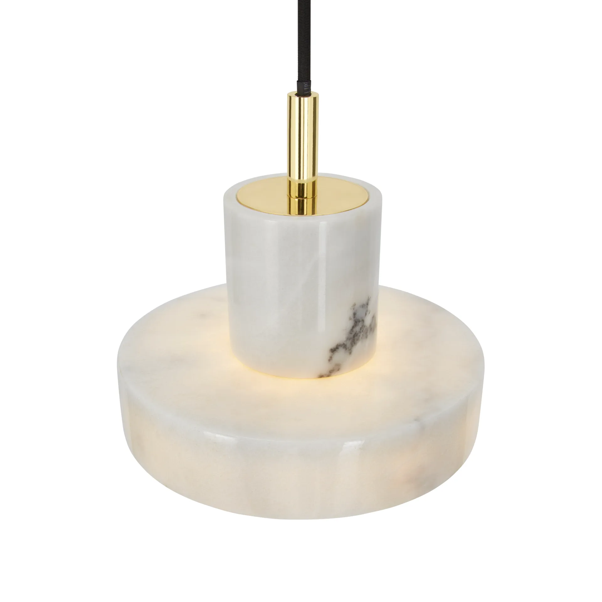 Stone pendel, Hvit marmor Tom Dixon