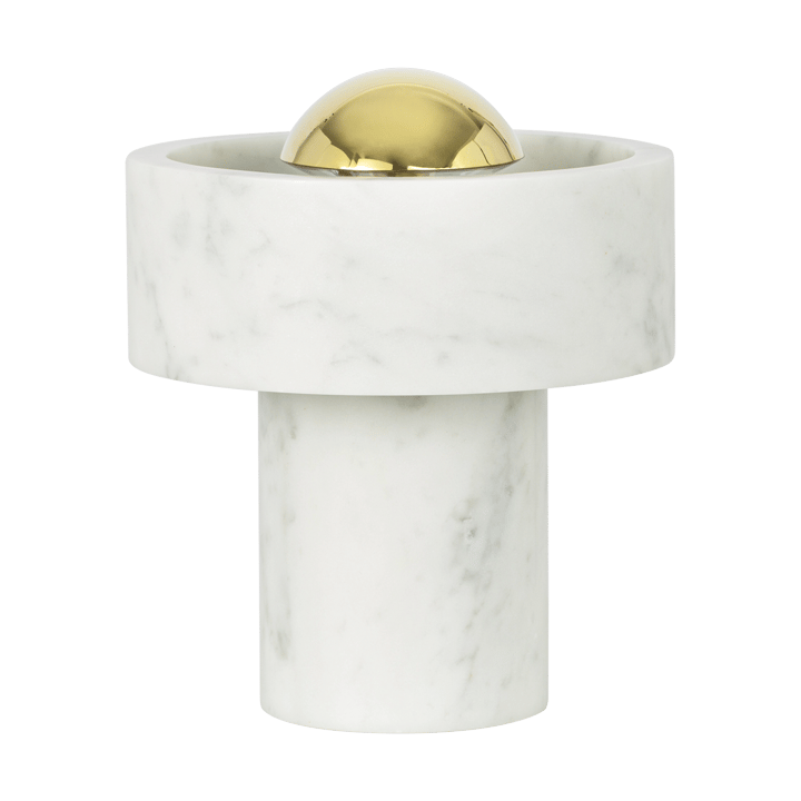 Stone Portable LED bordlampe 28 cm - Marble-gold - Tom Dixon