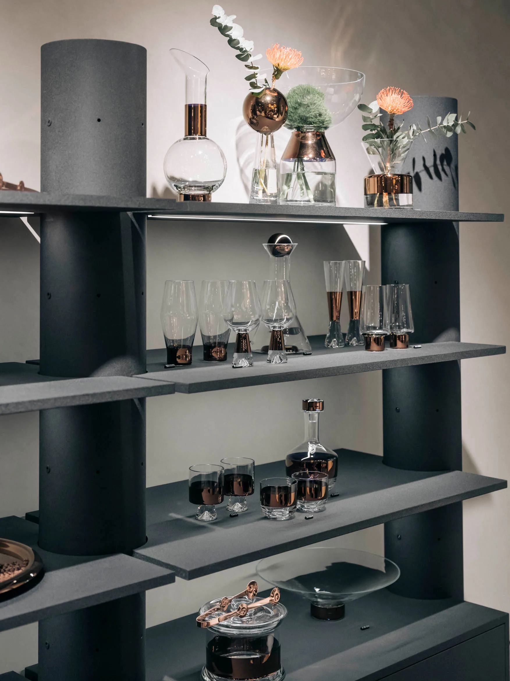 Tank champagneglass 2-stk, Kopper Tom Dixon