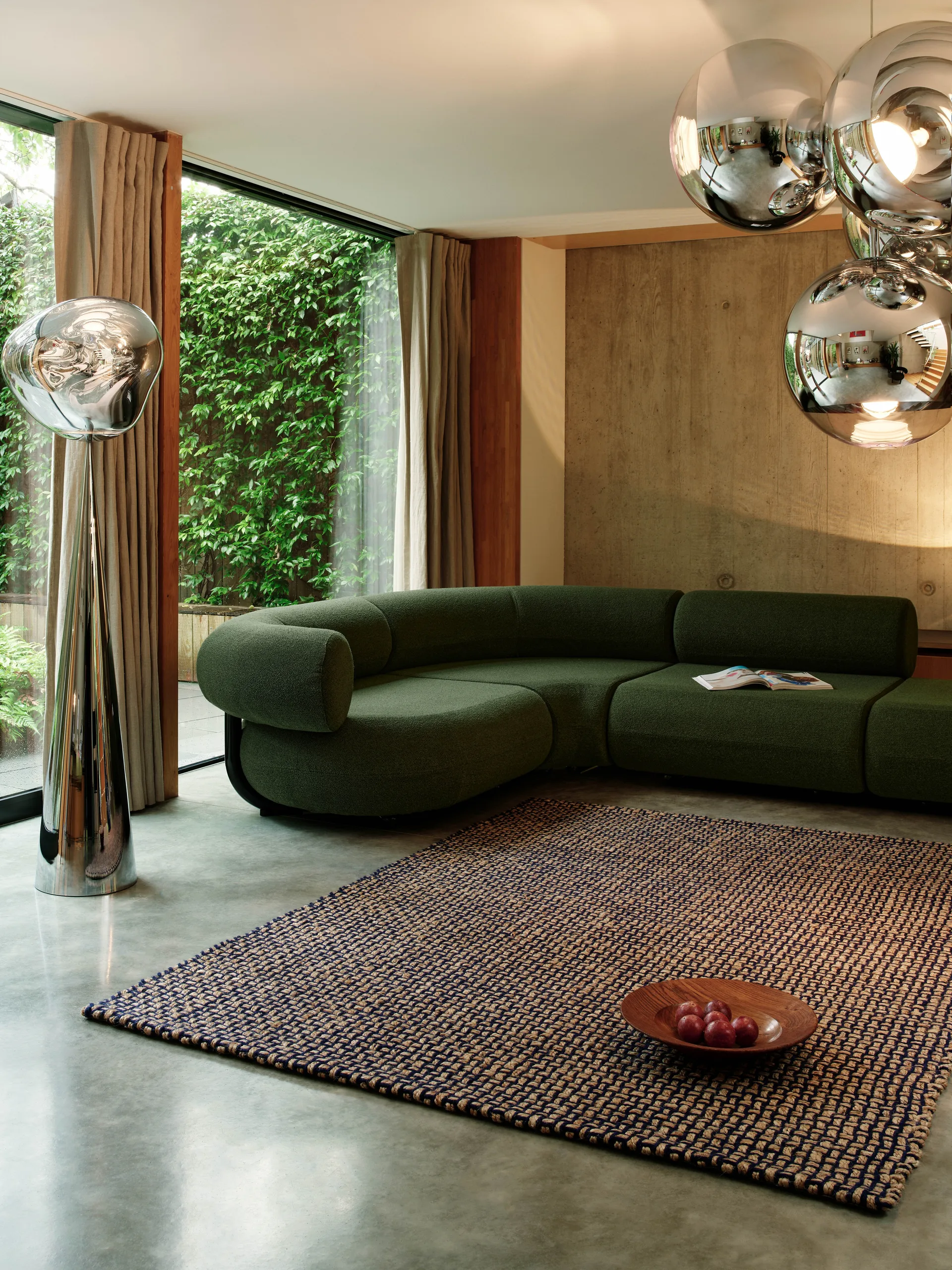 Weave teppe, Blå 200x300 cm Tom Dixon