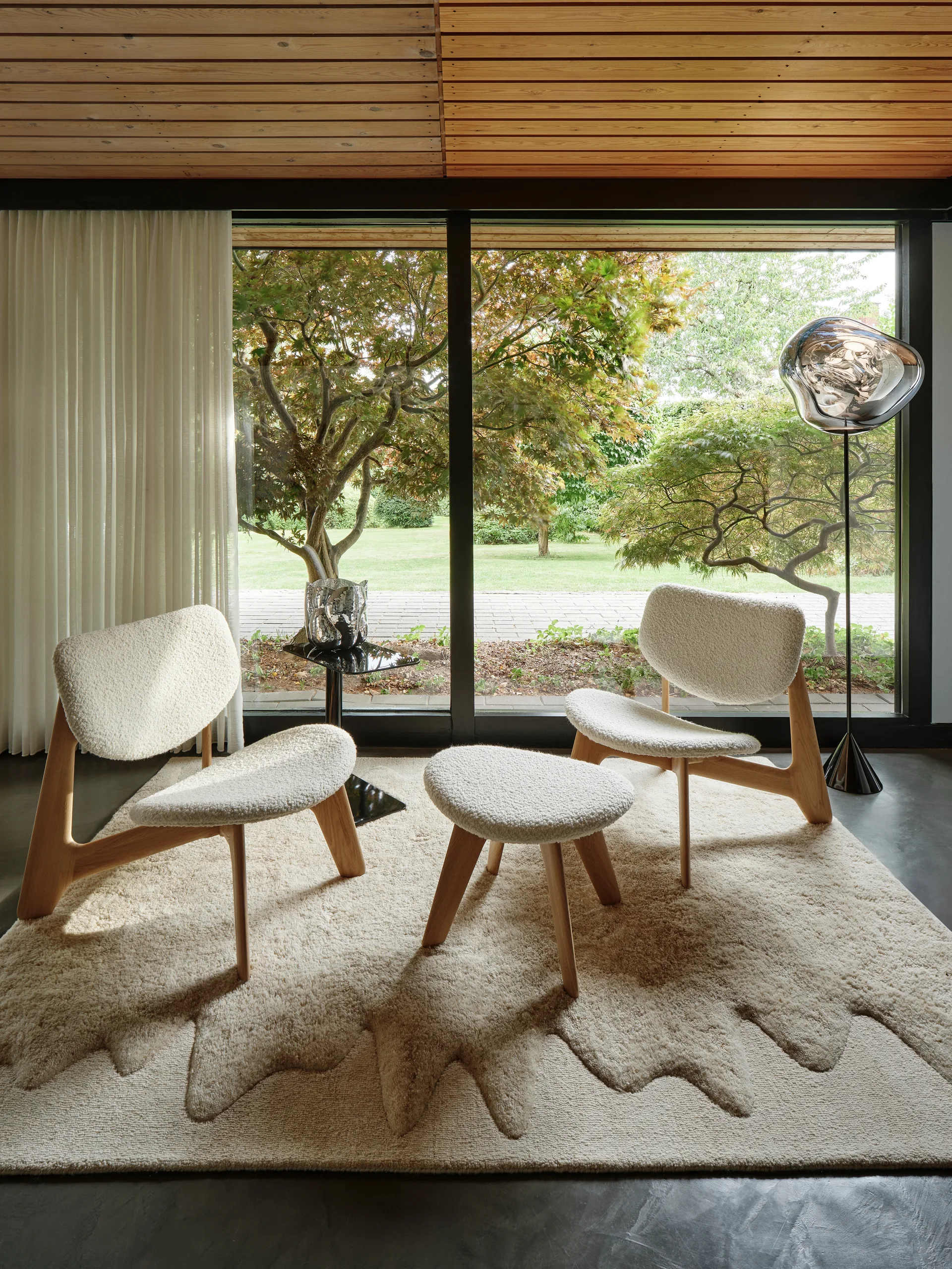 Wobble gulvteppe, Natural, 170x240 cm Tom Dixon