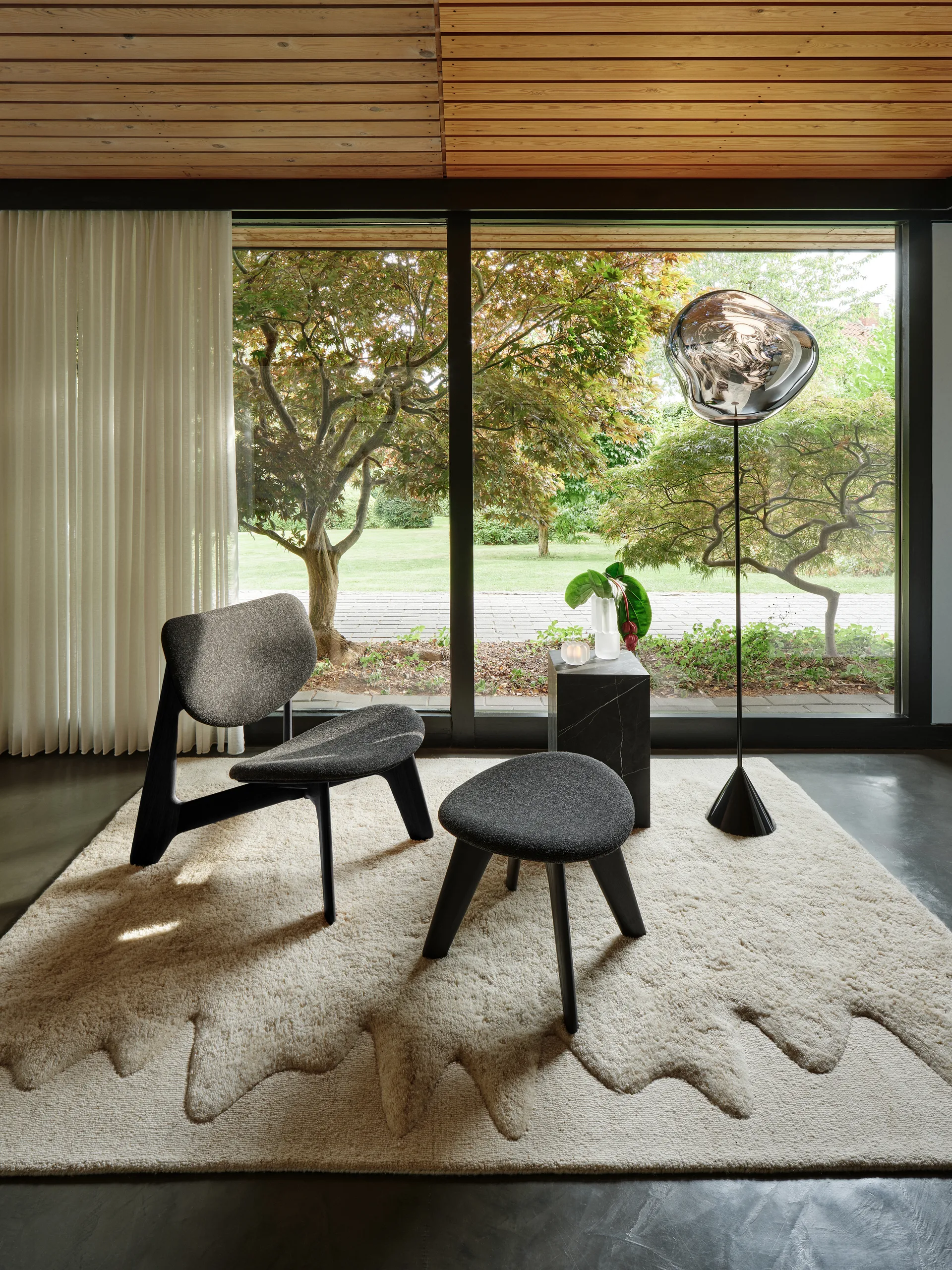 Wobble gulvteppe, Natural, 200x300 cm Tom Dixon