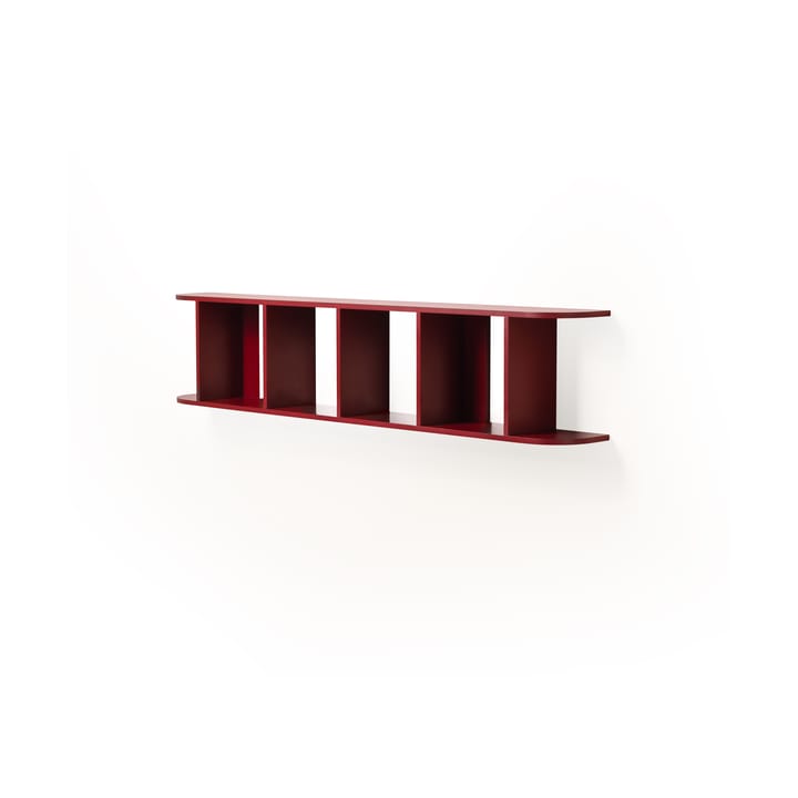 Flaneaur vegghylle 27x128 cm, Burgundy TÔNN furniture