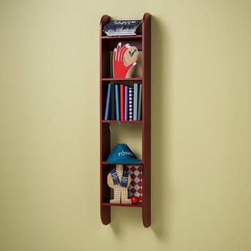 Flaneaur vegghylle 27x128 cm - Burgundy - TÔNN furniture