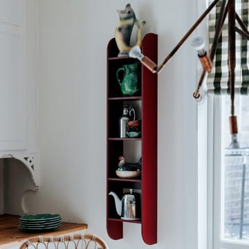 Flaneaur vegghylle 27x128 cm - Burgundy - TÔNN furniture