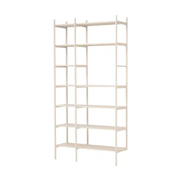 Portal bokhylle 123 cm - Off-white - TÔNN furniture