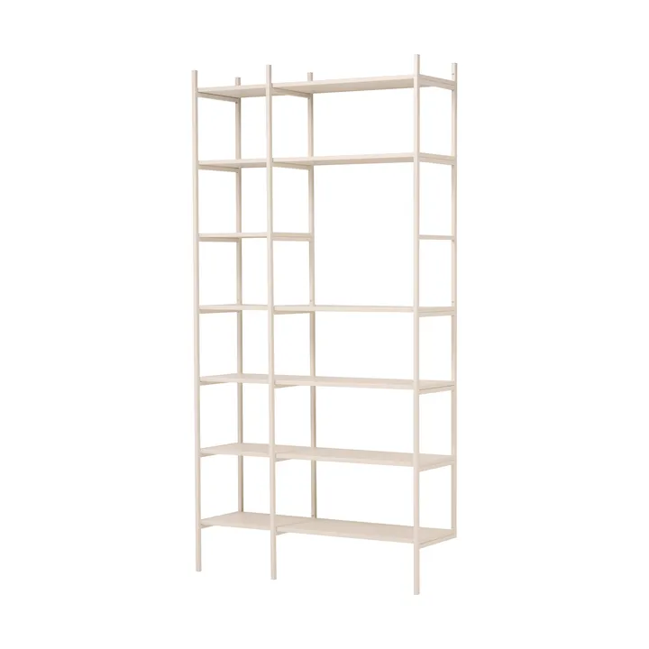 Portal bokhylle 123 cm - Off-white - TÔNN furniture