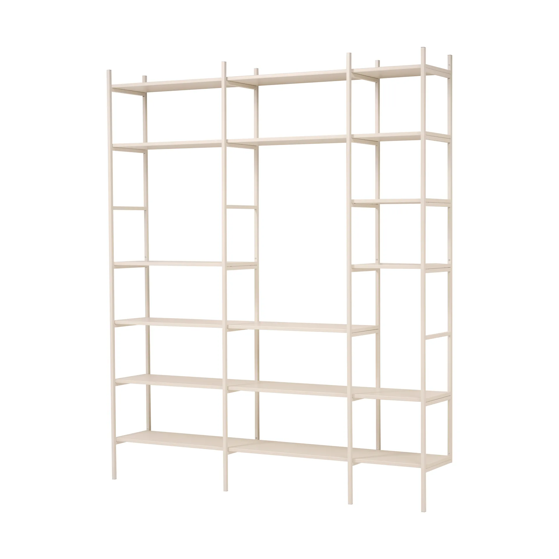 Portal bokhylle 201 cm - Off-white,  TÔNN furniture