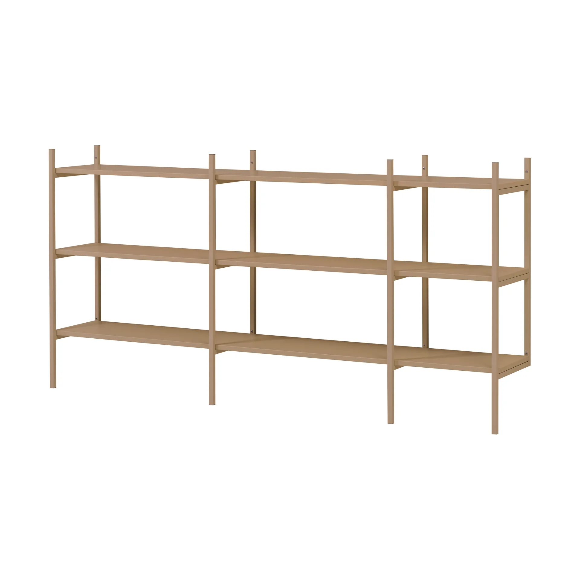Portal bokhylle small, Camel, 201 cm,  TÔNN furniture