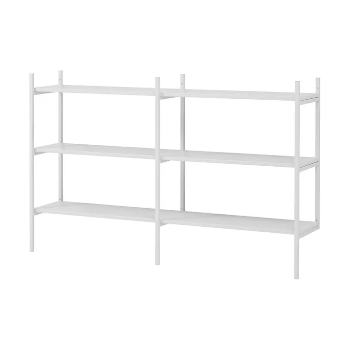 Portal bokhylle small, White, 158 cm - TÔNN furniture