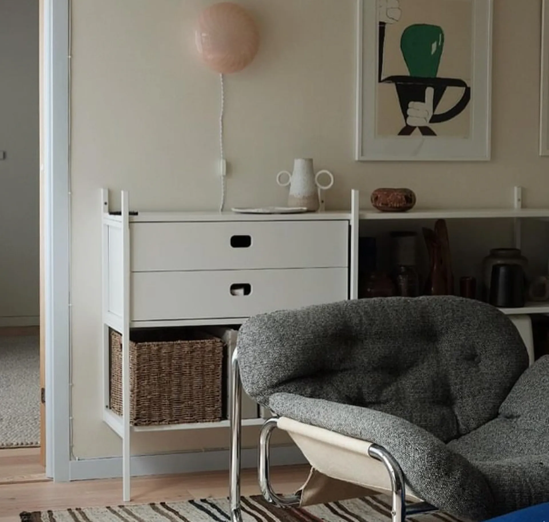 Portal bokhylle small, White, 158 cm,  TÔNN furniture