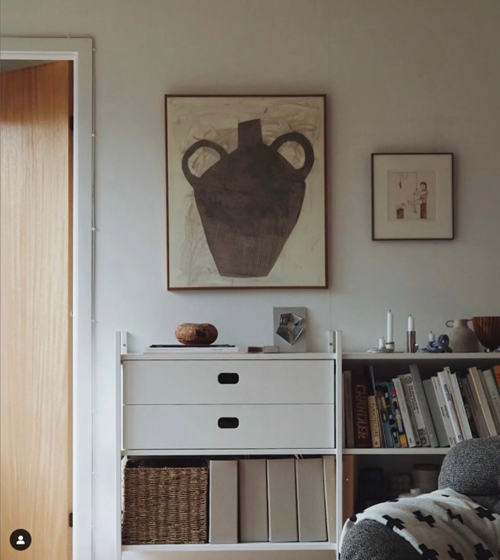 Portal bokhylle small, White, 201 cm,  TÔNN furniture
