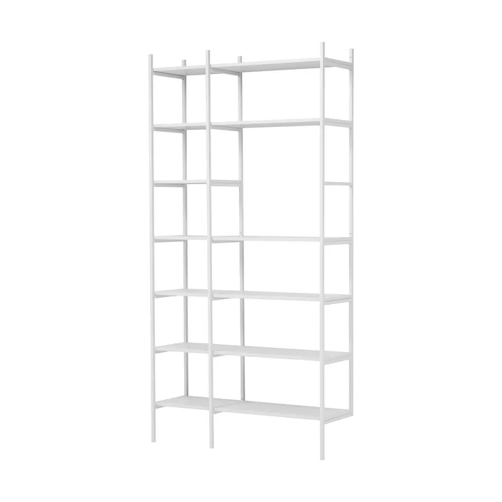 Portal bokhylle, White, 123 cm - TÔNN furniture