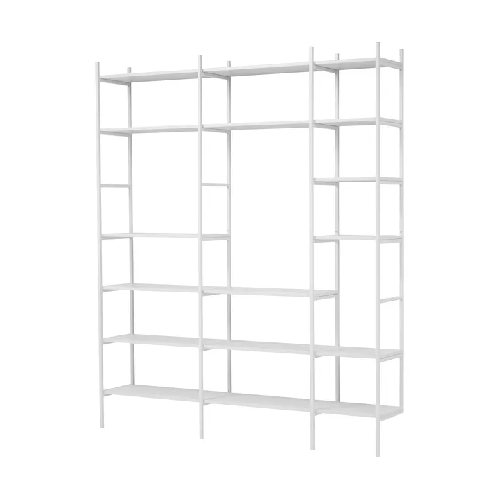Portal bokhylle, White, 201 cm - TÔNN furniture