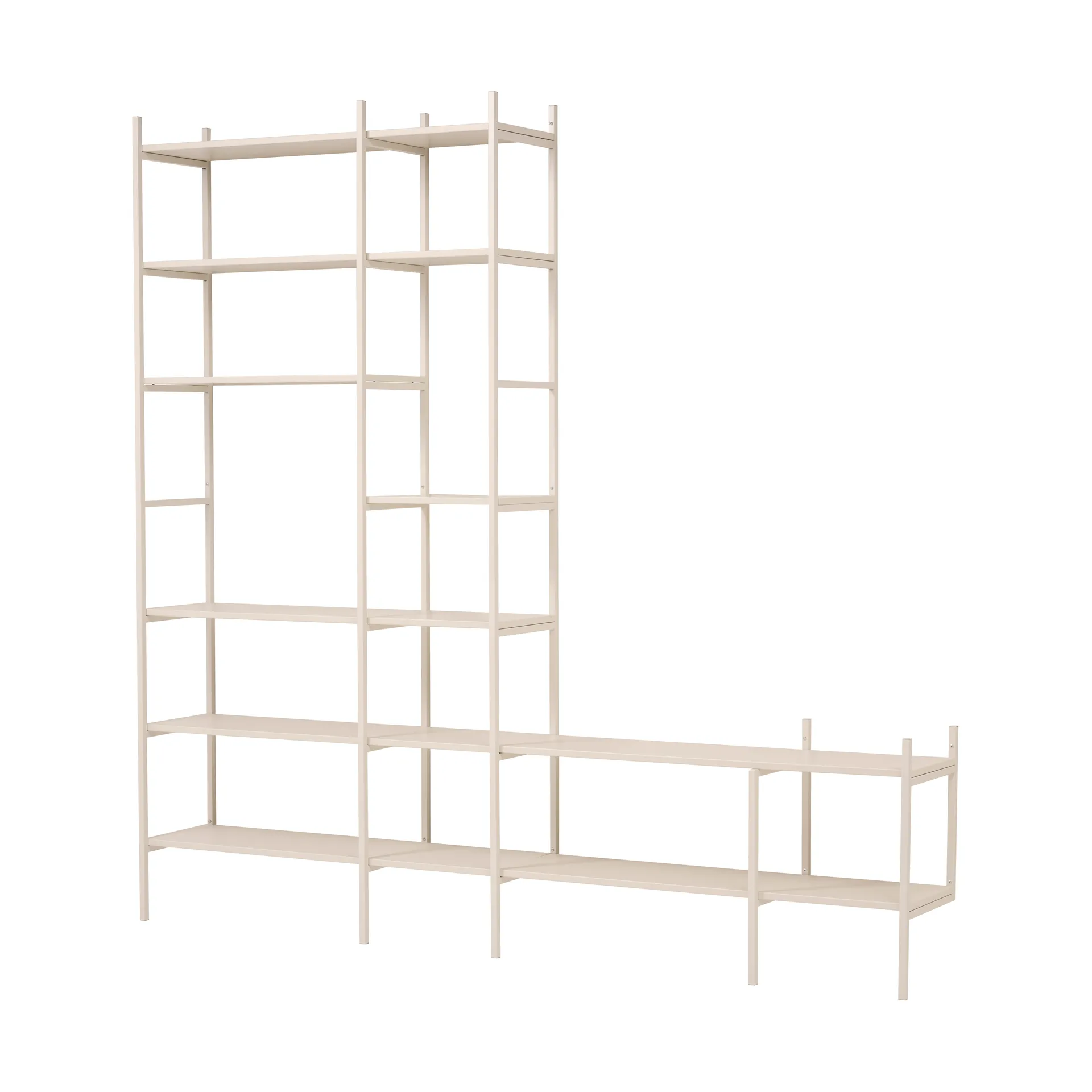 Portal TV-hylle, Off white, 244 cm,  TÔNN furniture