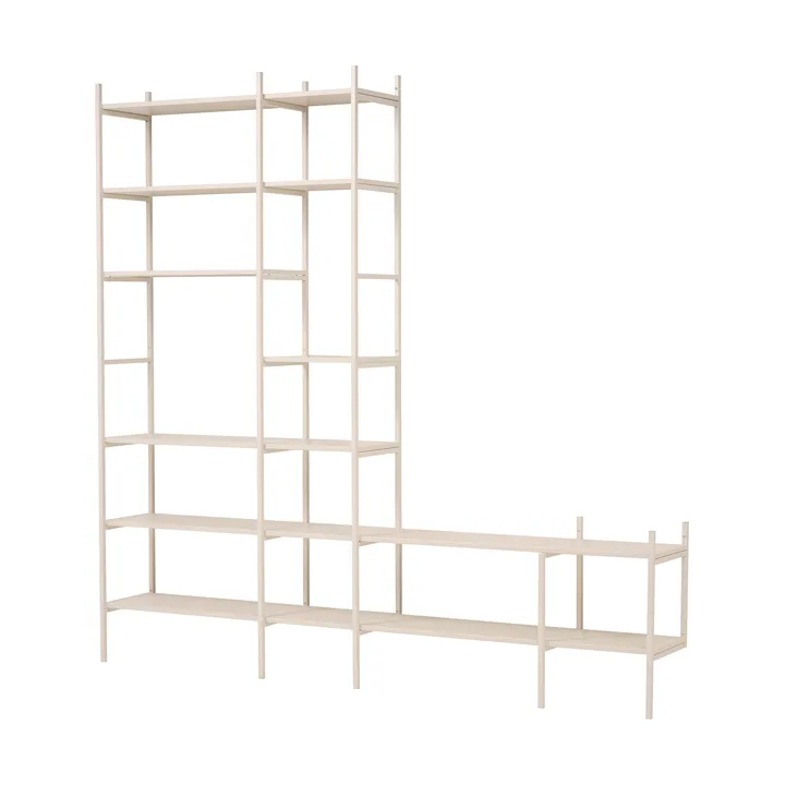Portal TV-hylle, Off white, 244 cm - TÔNN furniture