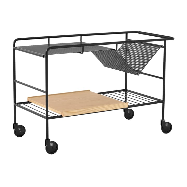 Alima oppbevaringsvogn lakkert eik - Black & lacquered oak - &Tradition