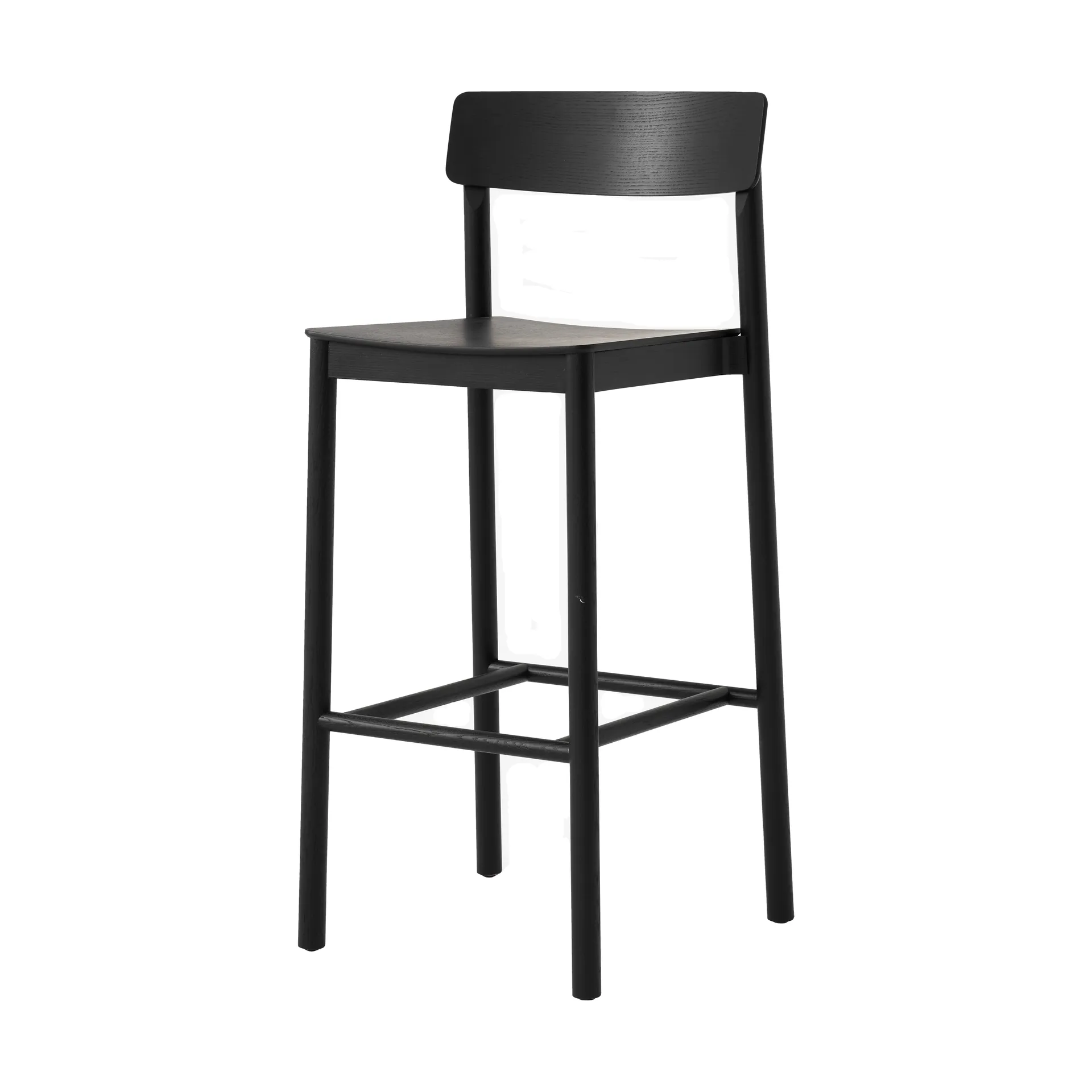 Betty TK16 Bar Chair barkrakk 75 cm, Svartlakkert ask &Tradition