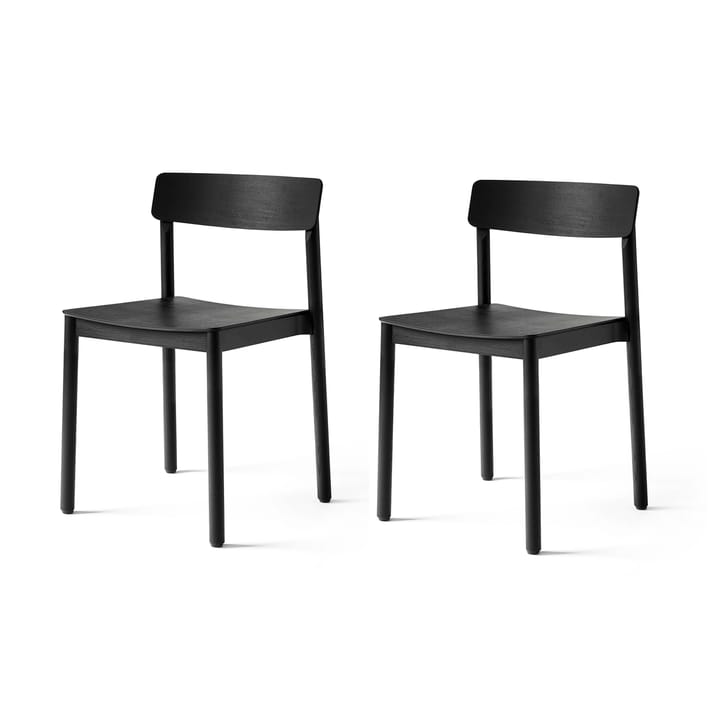 Betty TK2 stol svart 2-pk - undefined - &Tradition