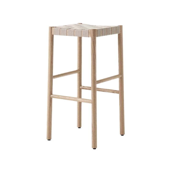Betty TK8 barkrakk - Oak, naturflettet linstråsete - &Tradition