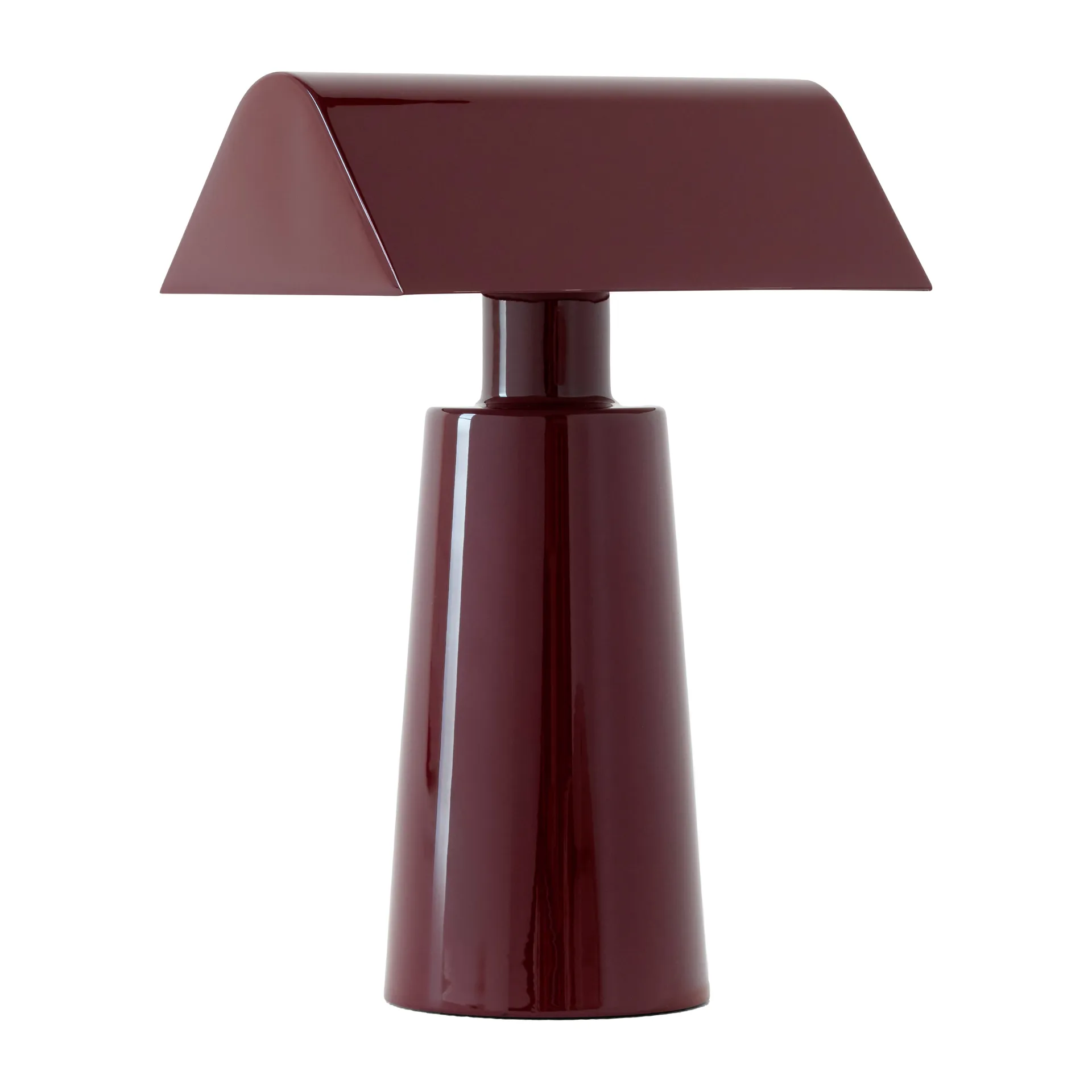 Caret MF1 bærbar bordlampe, Dark burgundy &Tradition