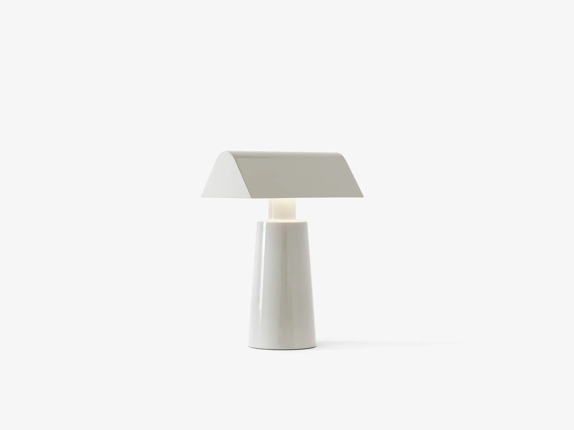 Caret MF1 portable bordlampe, Silk grey &Tradition