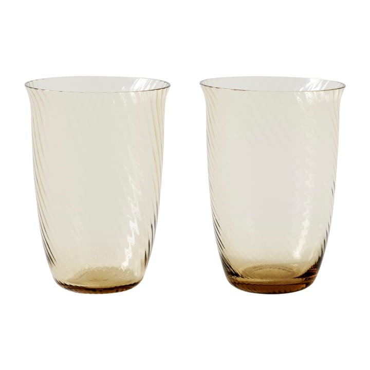 Collect SC61 vannglass 2-stk. - Amber - &Tradition