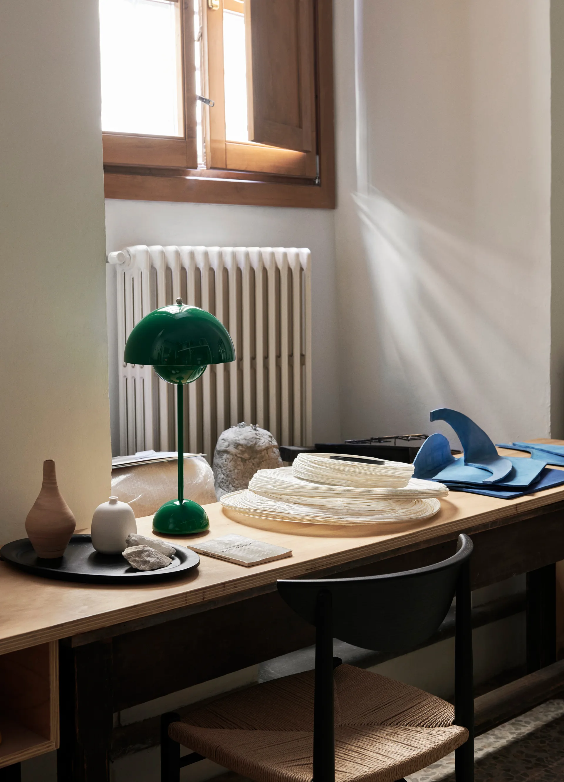 Collect SC64 brett 28 cm, Black Stained Oak &Tradition