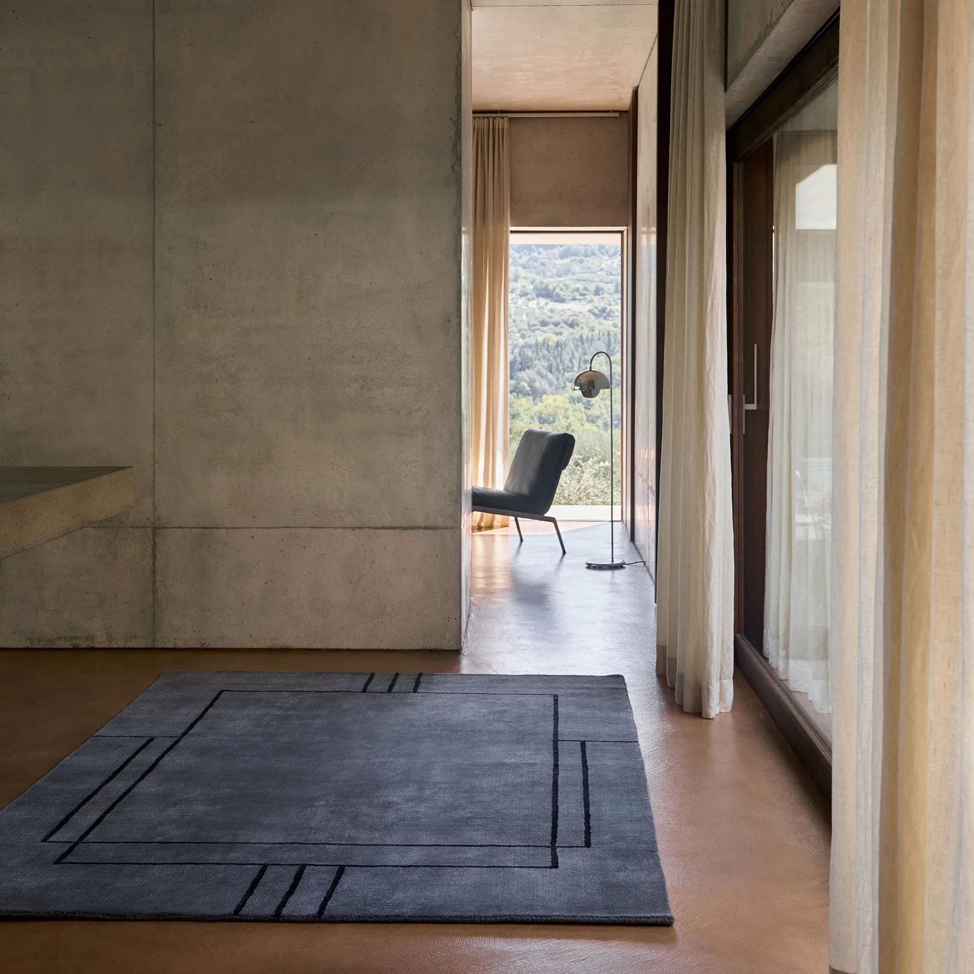 Cruise AP23 teppe 170x240 cm, Colombo Grey Blue &Tradition