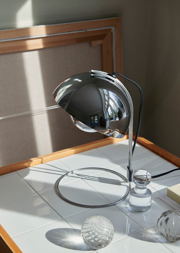 FlowerPot bordlampe VP4, Chrome-plated &Tradition