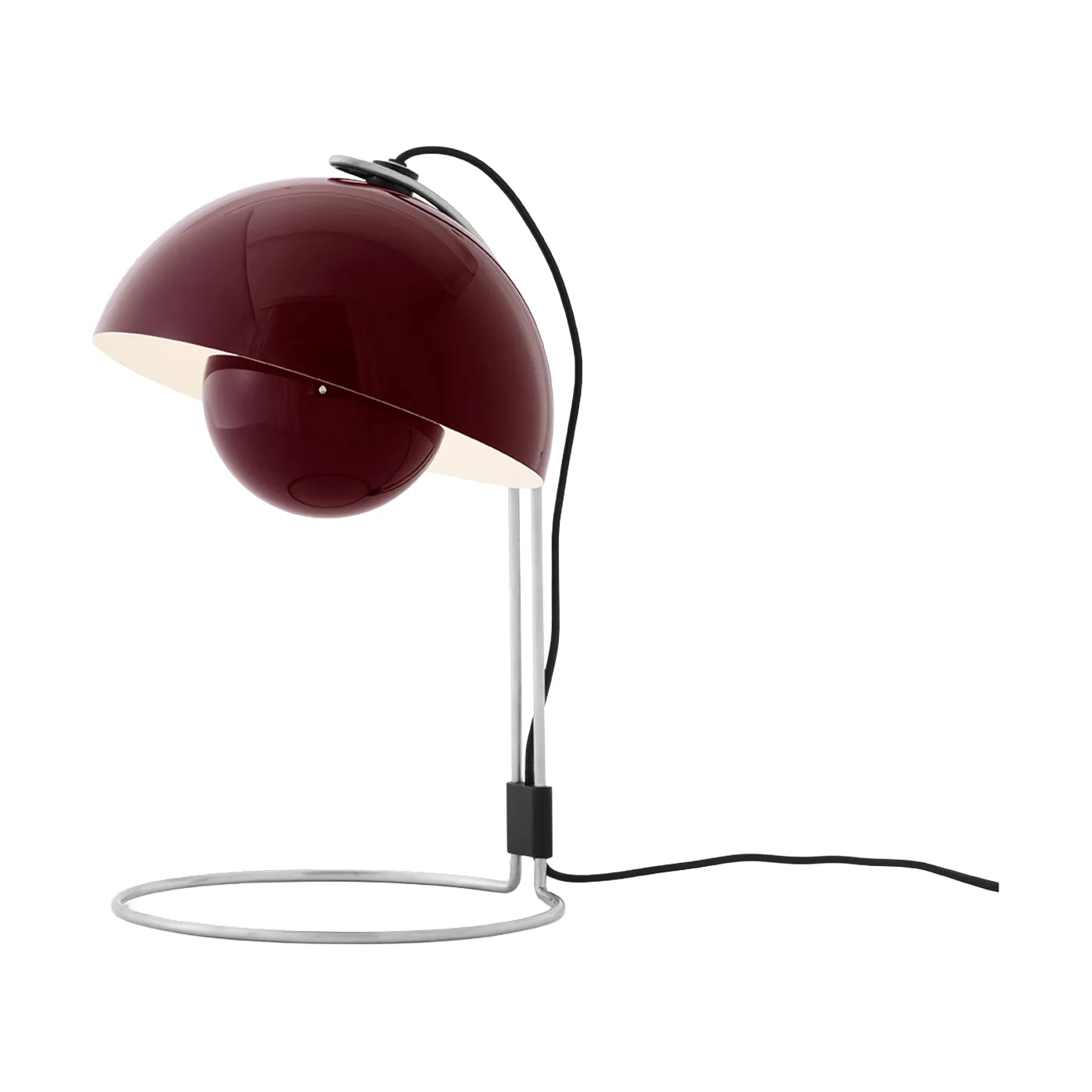 FlowerPot bordlampe VP4, Dark plum &Tradition