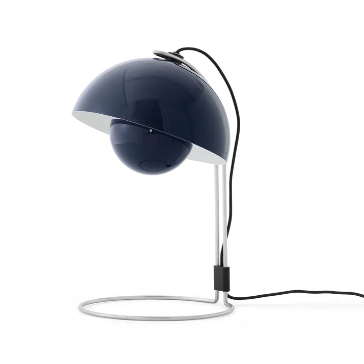 FlowerPot bordlampe VP4 - Steel blue - &Tradition
