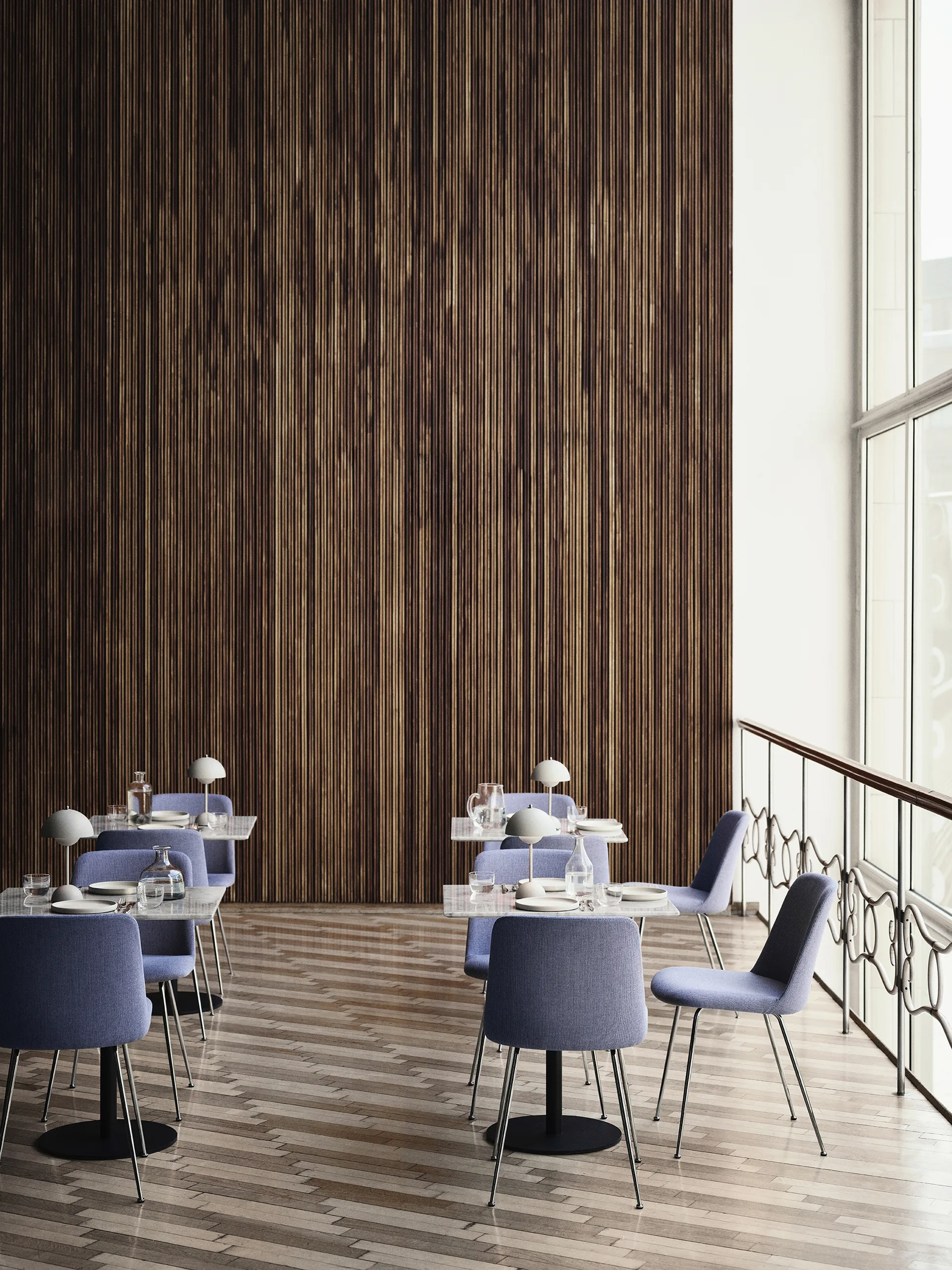 Flowerpot portable bordlampe VP9, Matt white &Tradition