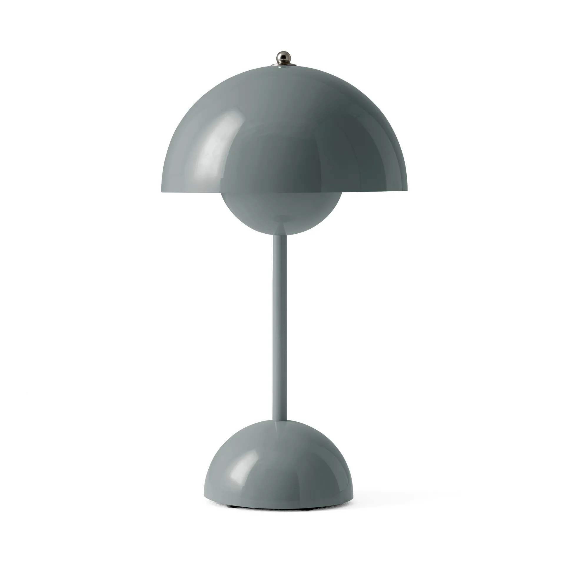 Flowerpot portable bordlampe VP9, Stone blue &Tradition