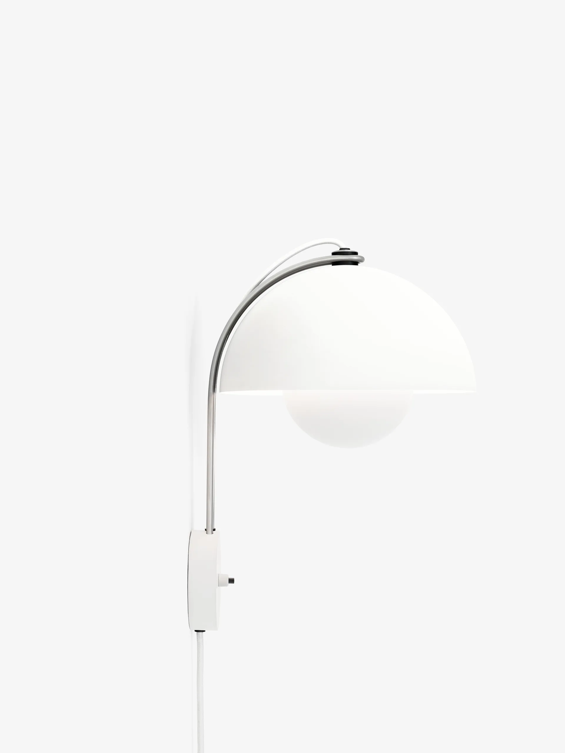 Flowerpot vegglampe VP8, Matt white &Tradition