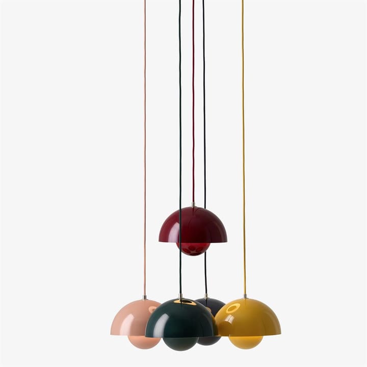 FlowerPot VP1 pendel, Grå- beige &Tradition
