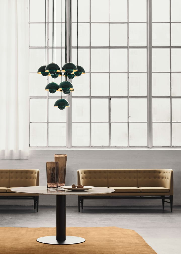FlowerPot VP1 pendel, Matt svart &Tradition