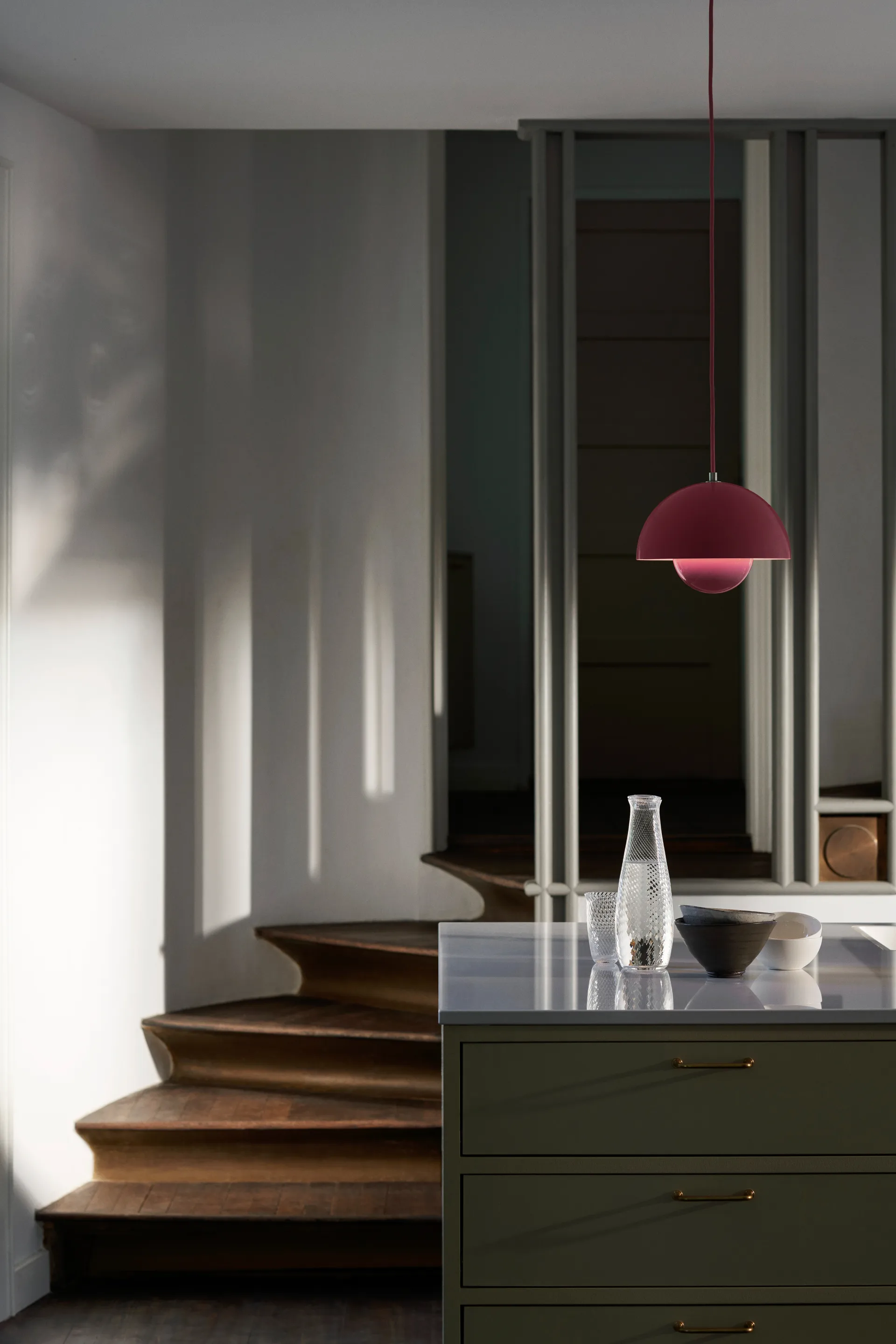 FlowerPot VP1 pendel, Tangy pink &Tradition