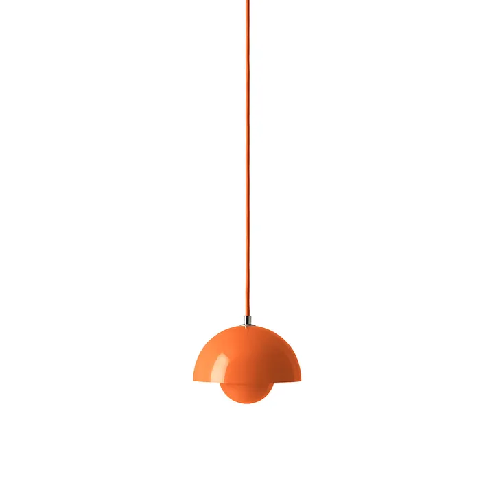 Flowerpot VP10 pendel - Zesty orange - &Tradition