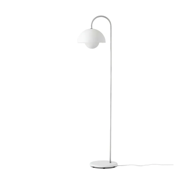 Flowerpot VP12 gulvlampe - Matt white - &Tradition