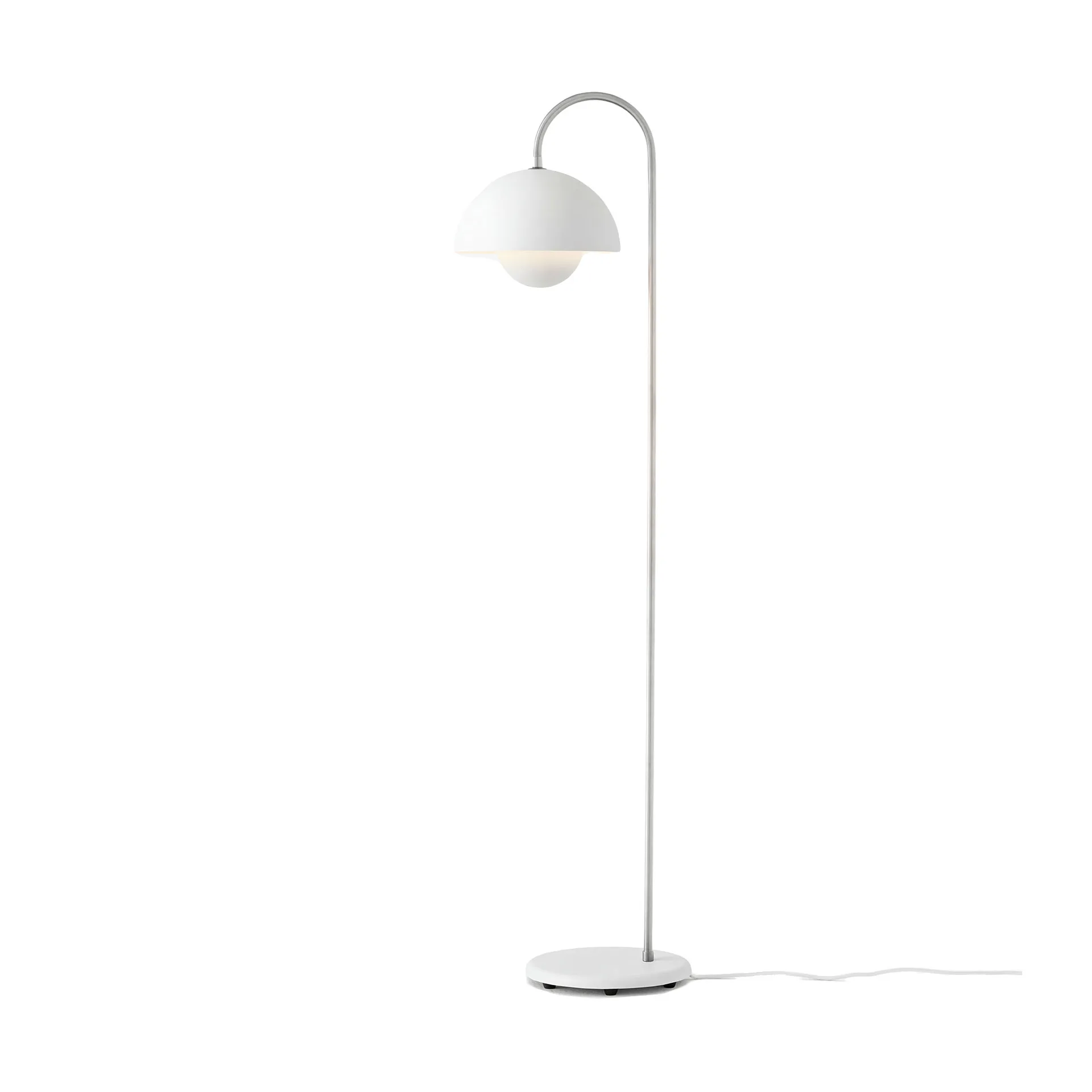 Flowerpot VP12 gulvlampe, Matt white &Tradition