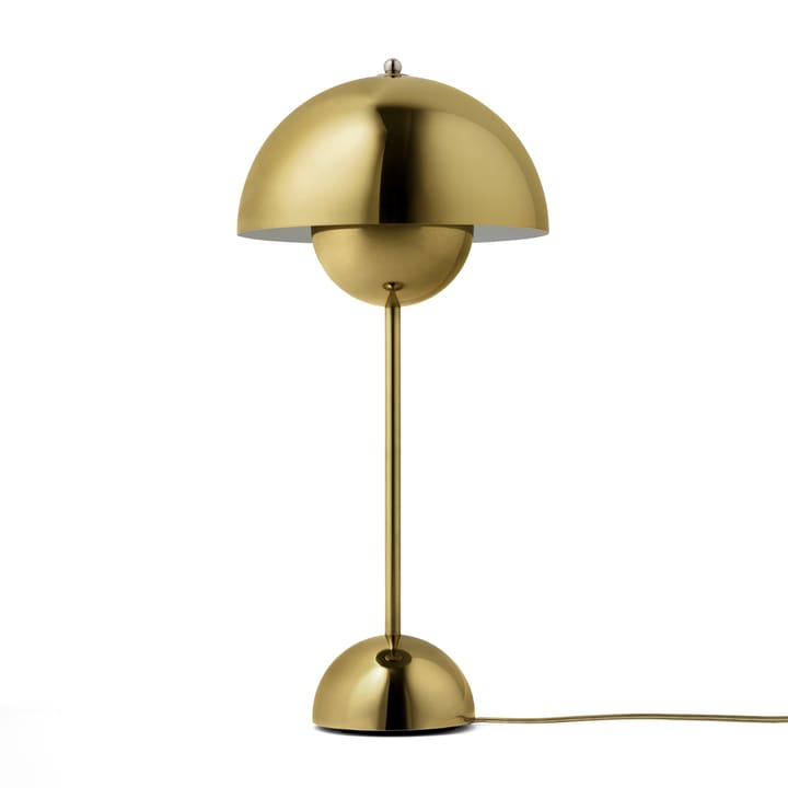 FlowerPot VP3 bordlampe - Brass-plated - &Tradition