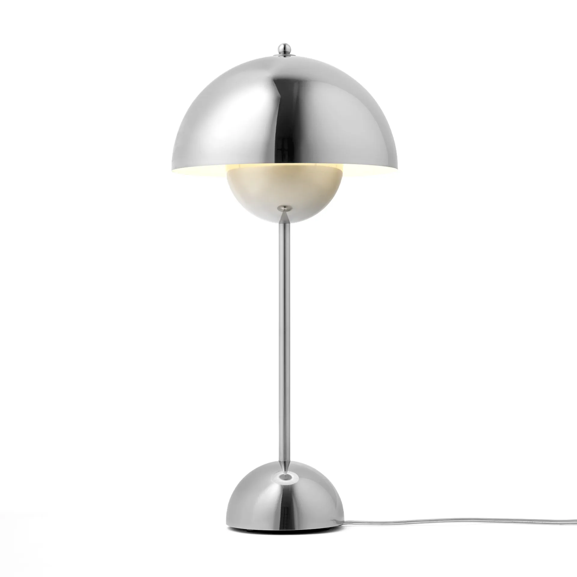 FlowerPot VP3 bordlampe, Chrome-plated &Tradition