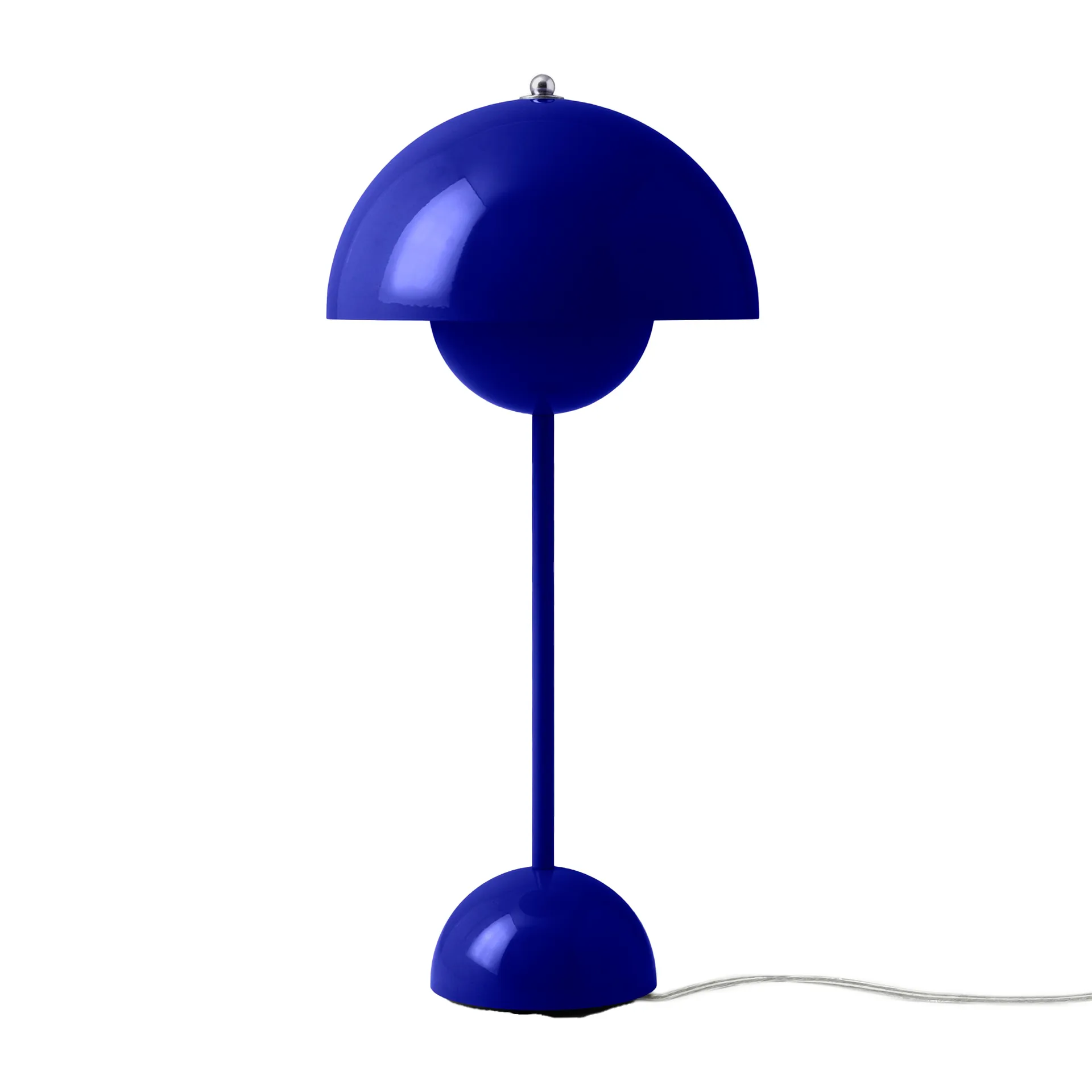 FlowerPot VP3 bordlampe, Cobalt blue &Tradition