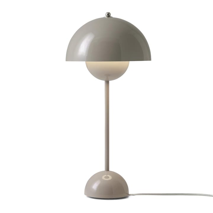 FlowerPot VP3 bordlampe, grå-beige &Tradition