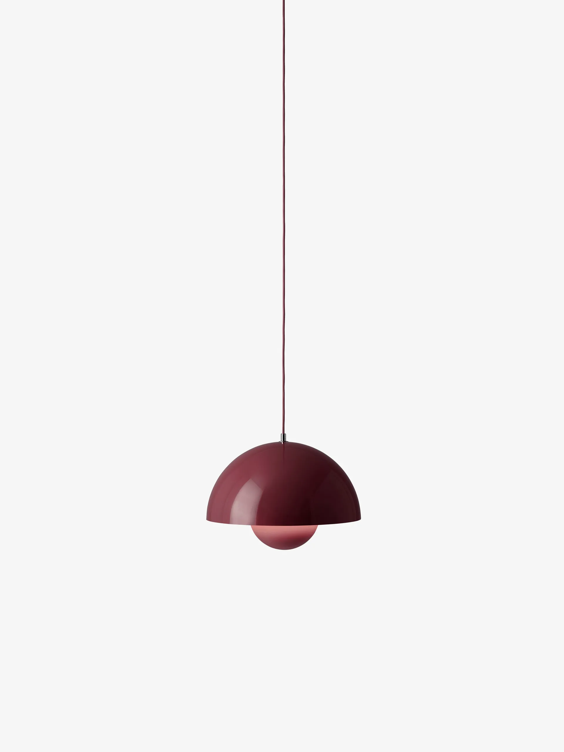 Flowerpot VP7 pendel, Dark plum &Tradition